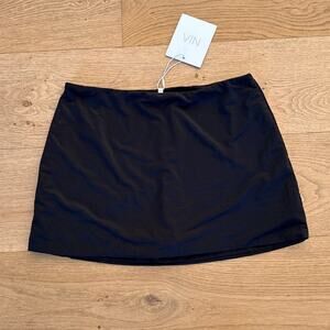 NIA - Bart Micro Skort in Black